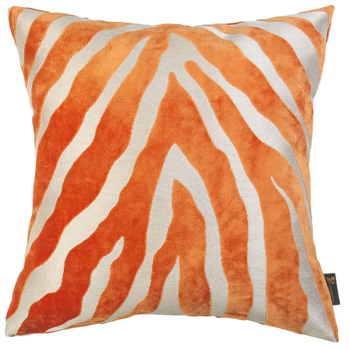 Malini Paul Moneypenny Zebedeedodah Orange Cushion
