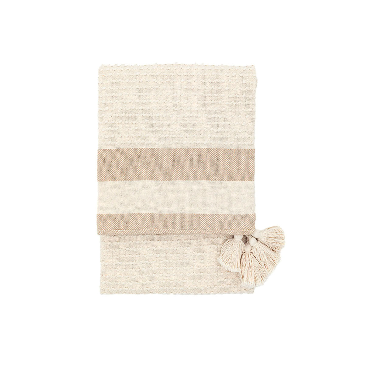 Gallery Direct Arya Textured Stripe Throw