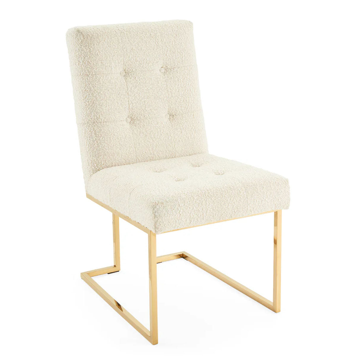 Jonathan Adler Goldfinger Dining Chair - Olympus Oatmeal