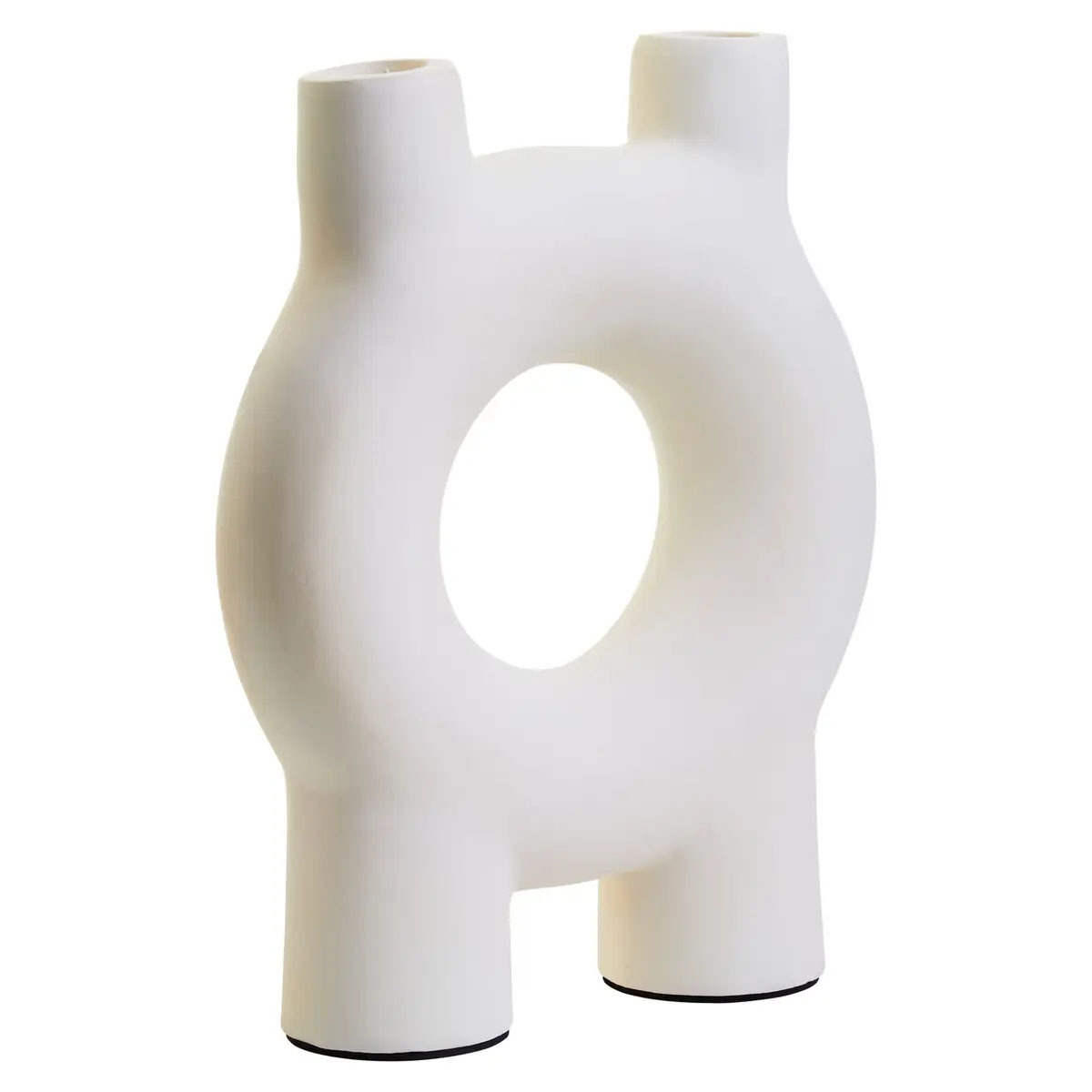 Beaumonde Home Hapax Small Cream Candle Holder