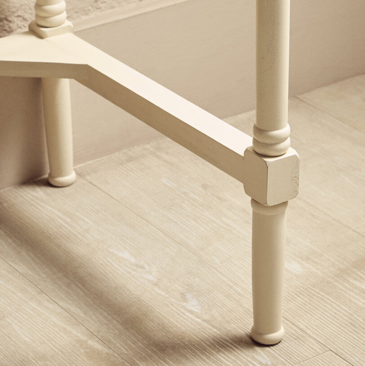 Beaumonde Home Heritage Ivory Desk with 2 Drawers