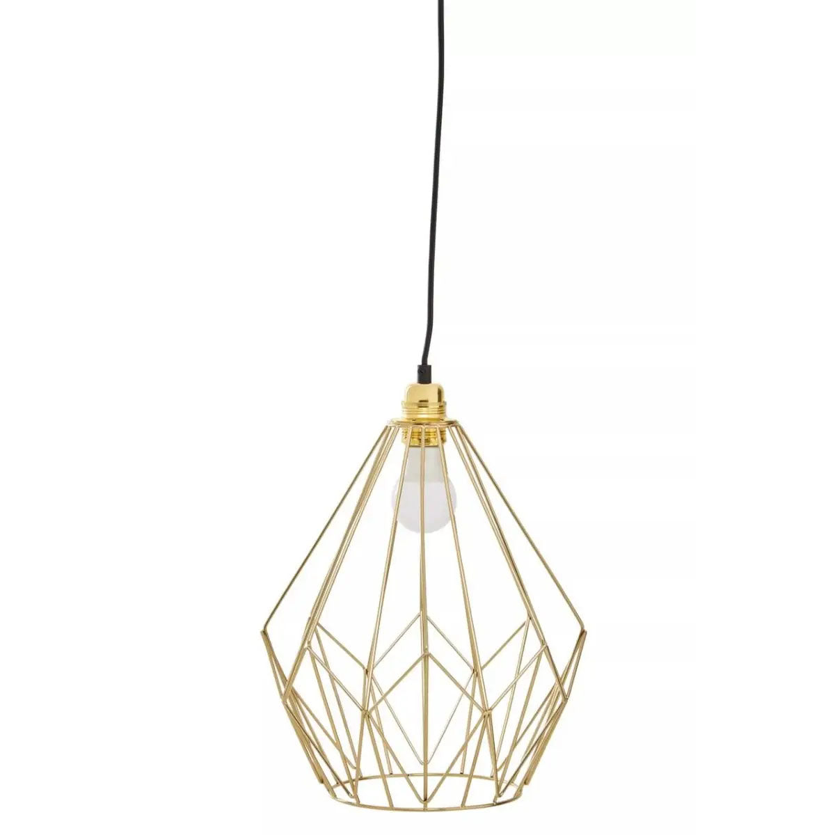 Beaumonde Home Wyra Champagne Gold Frame Pendant light