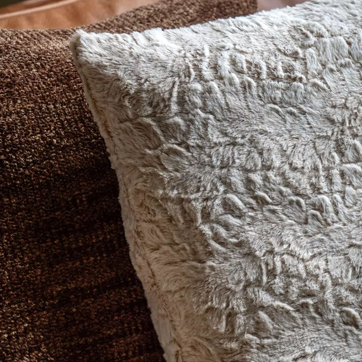 Gallery Direct Hampshire Double Sided Faux Fur Cushion