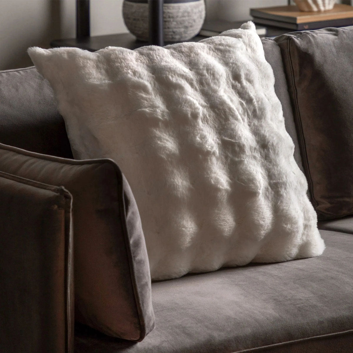 Gallery Direct Marshmallow Rabbit Cushion Cream