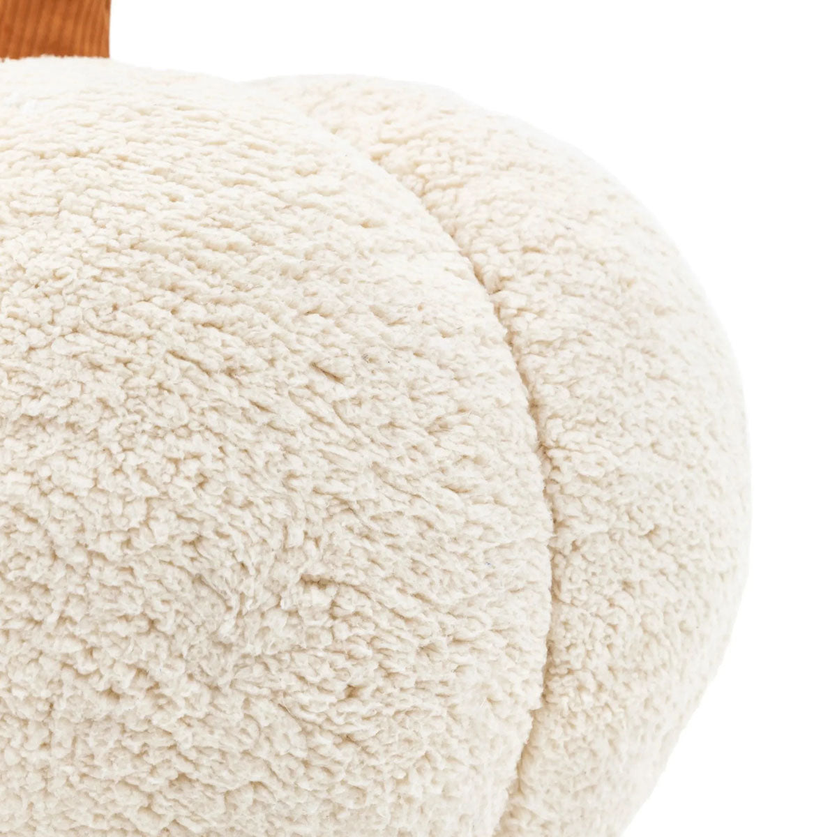 Gallery Direct Boucle Pumpkin Super Soft Floor Cushion