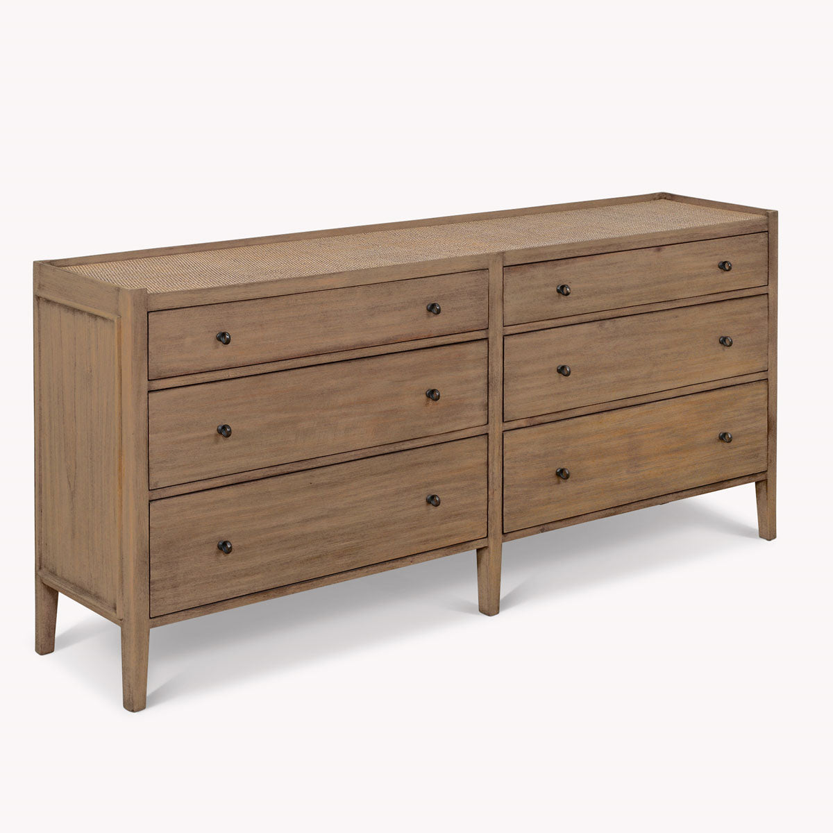 Garden Trading Chesterton Double Chest of Drawers Natural