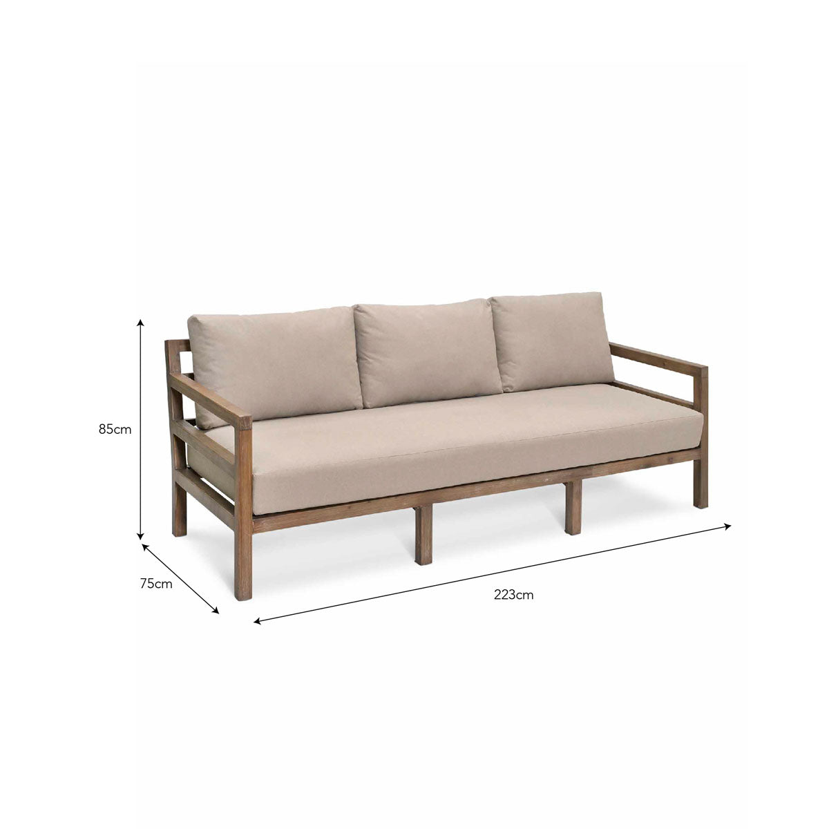 Garden Trading Sandridge 3 Seater Sofa