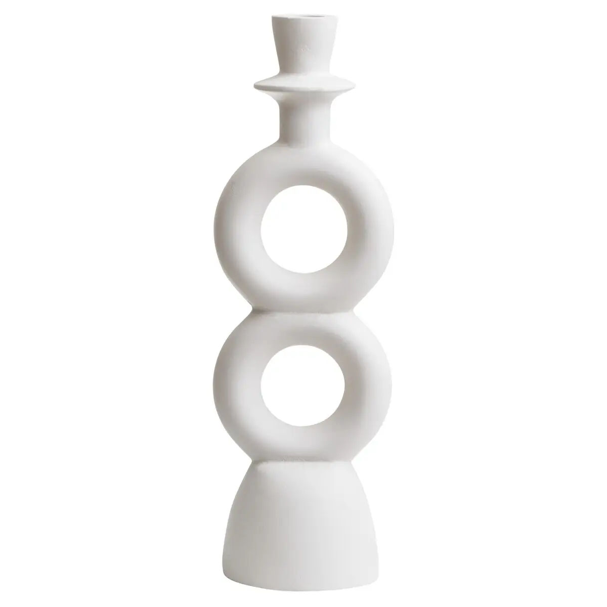 Beaumonde Home Hapax Large Cream Candle Holder
