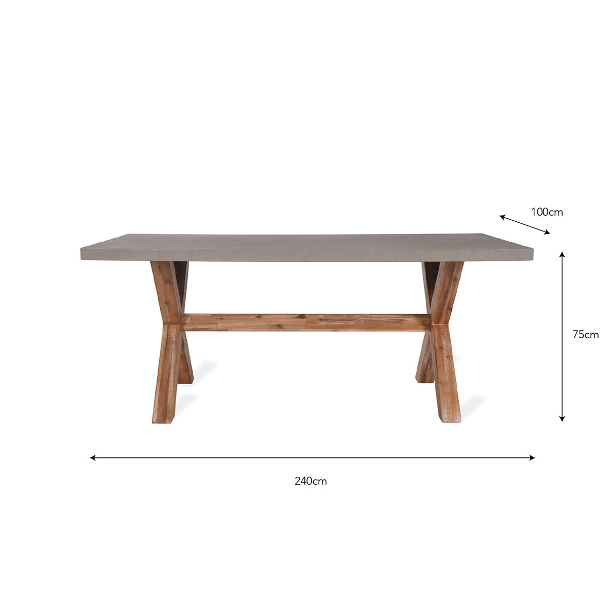 Garden Trading Burford Table Large Natural