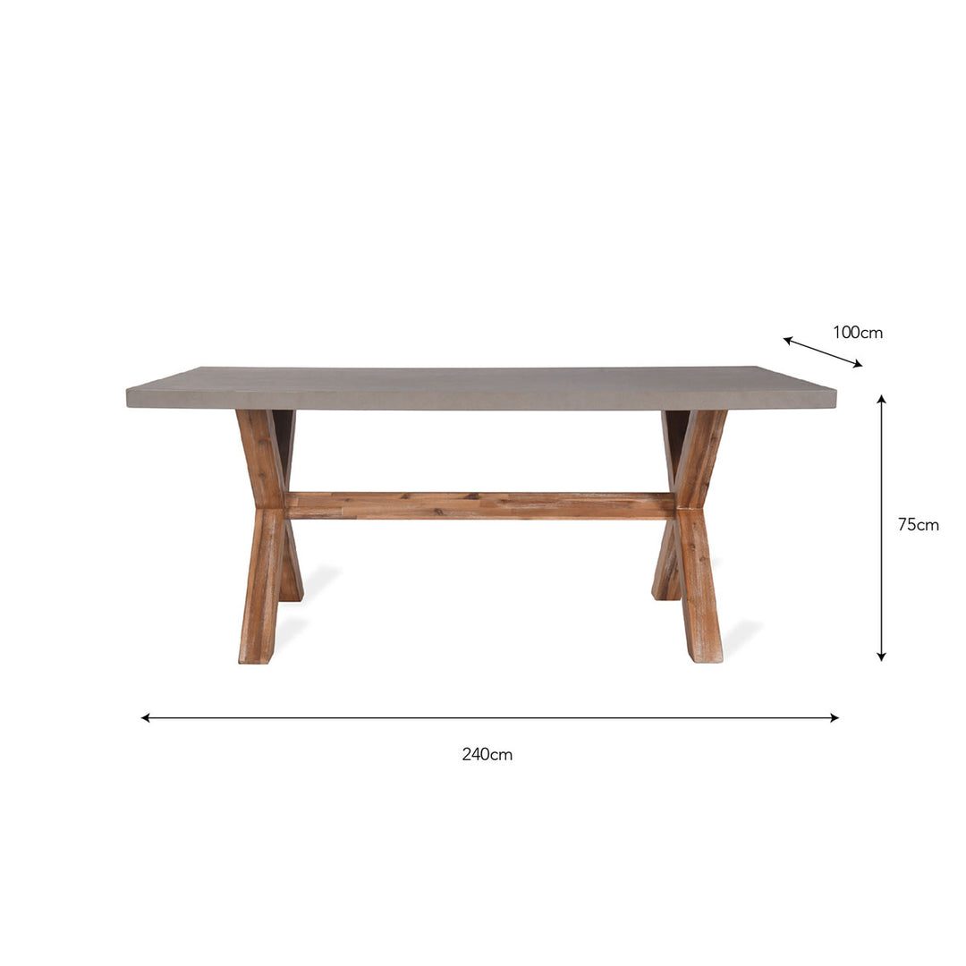 Garden Trading Burford Table Large Natural