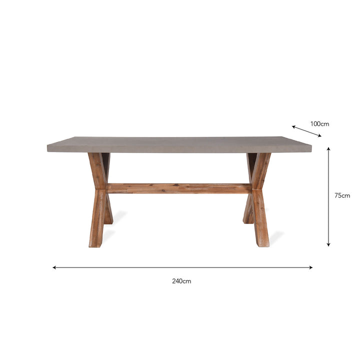 Garden Trading Burford Table Large Natural