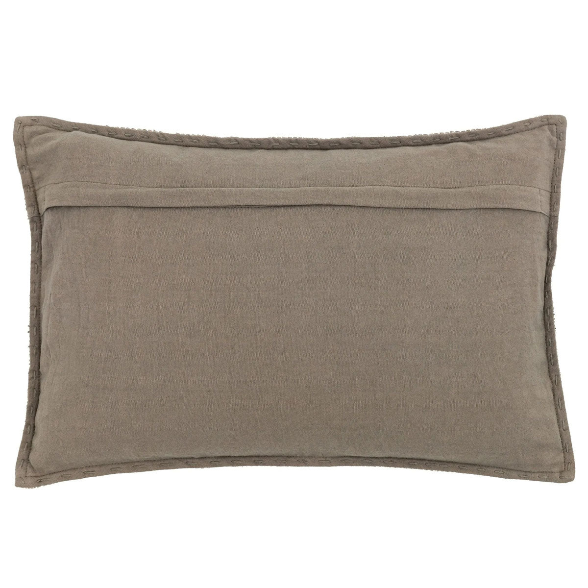 Gallery Direct Cardinham Stitched Cushion Ecru