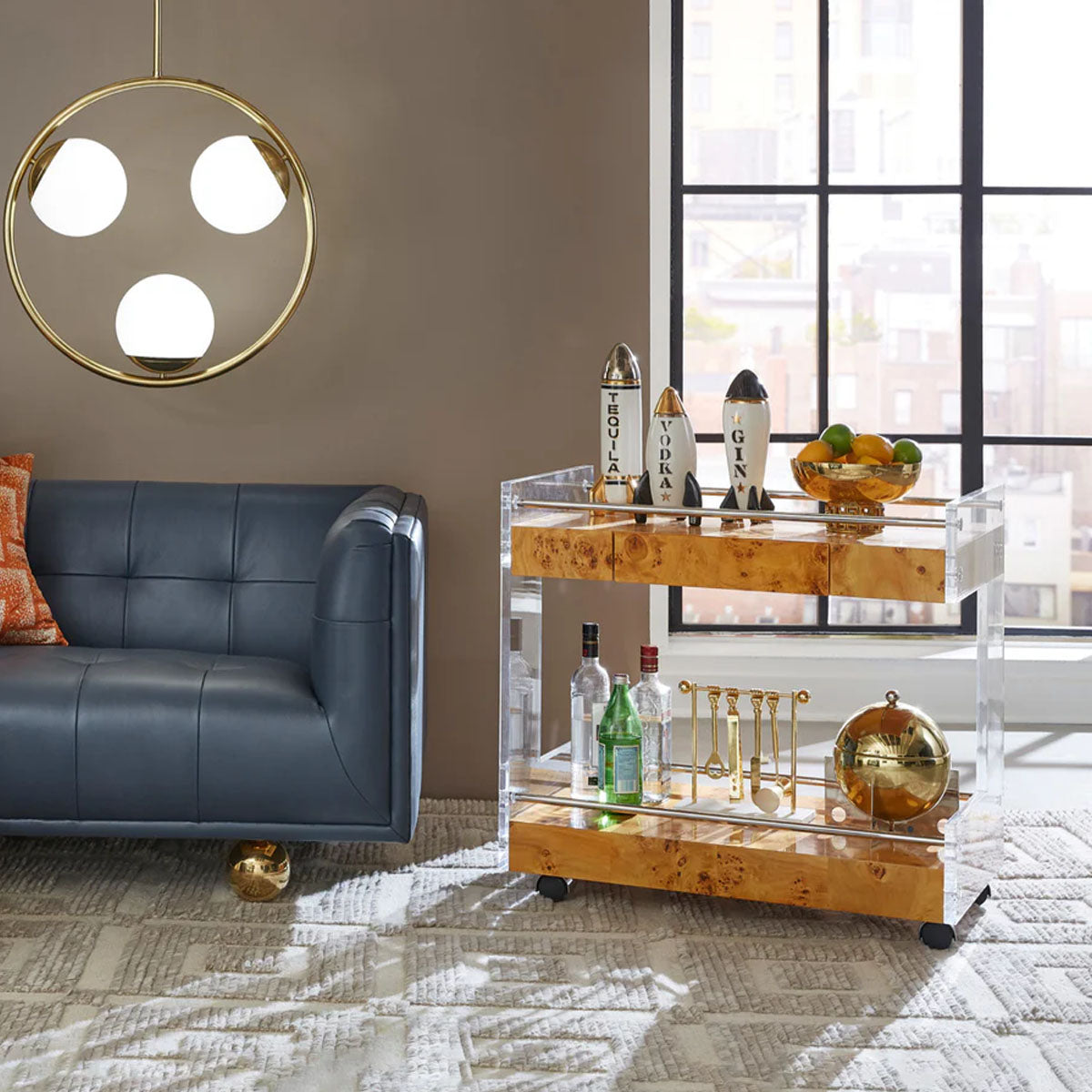 Jonathan Adler Bond Bar Cart