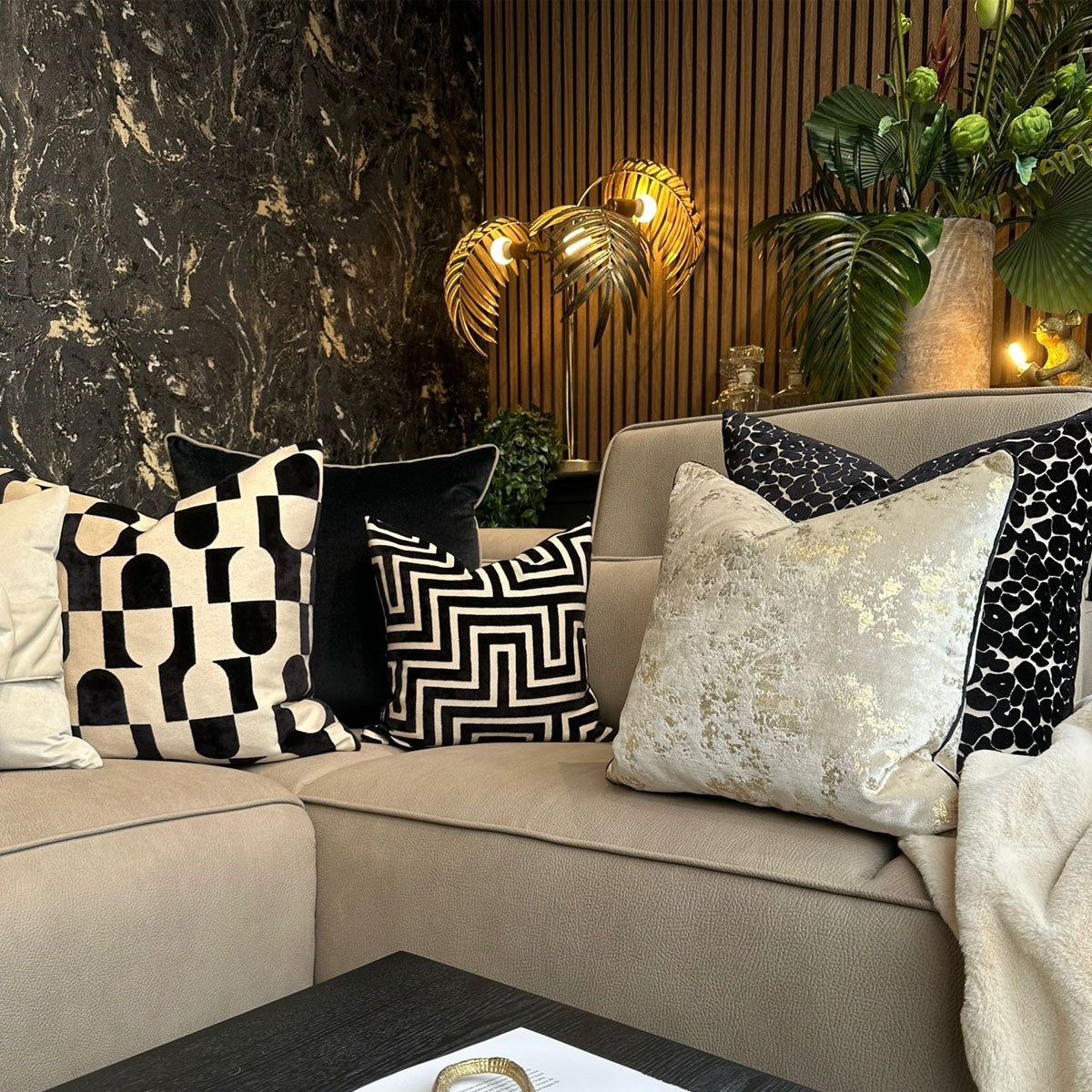 Malini Paul Moneypenny Large Amazing Cushion