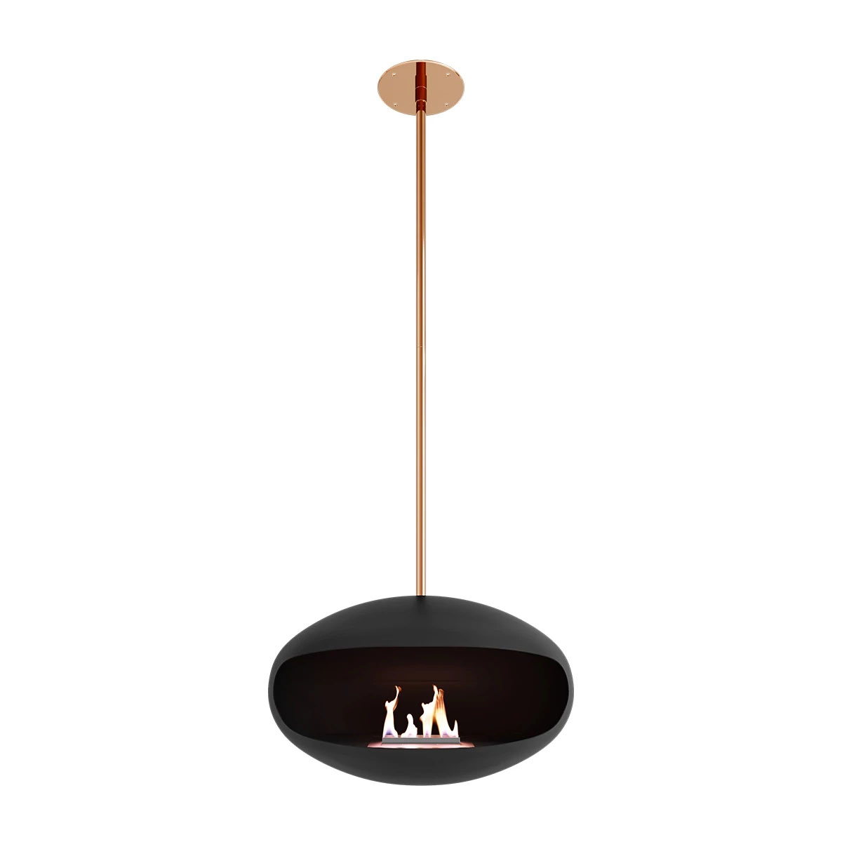 Cocoon Fires Aeris - Black with a Copper Rod