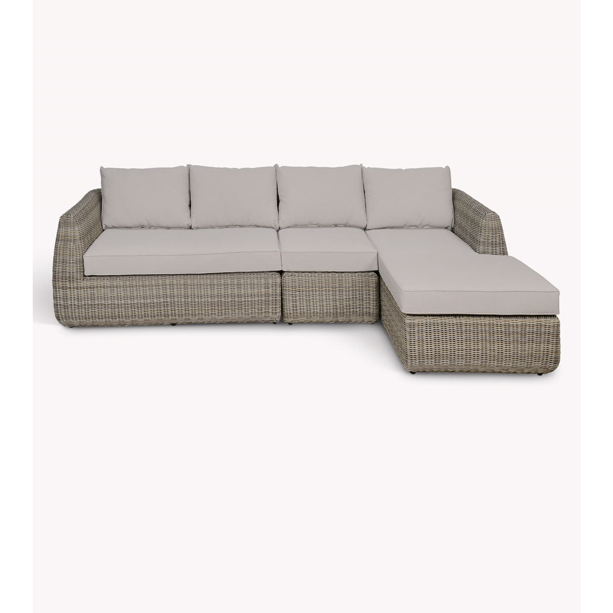 Garden Trading Skala Corner Sofa Set Light Rattan