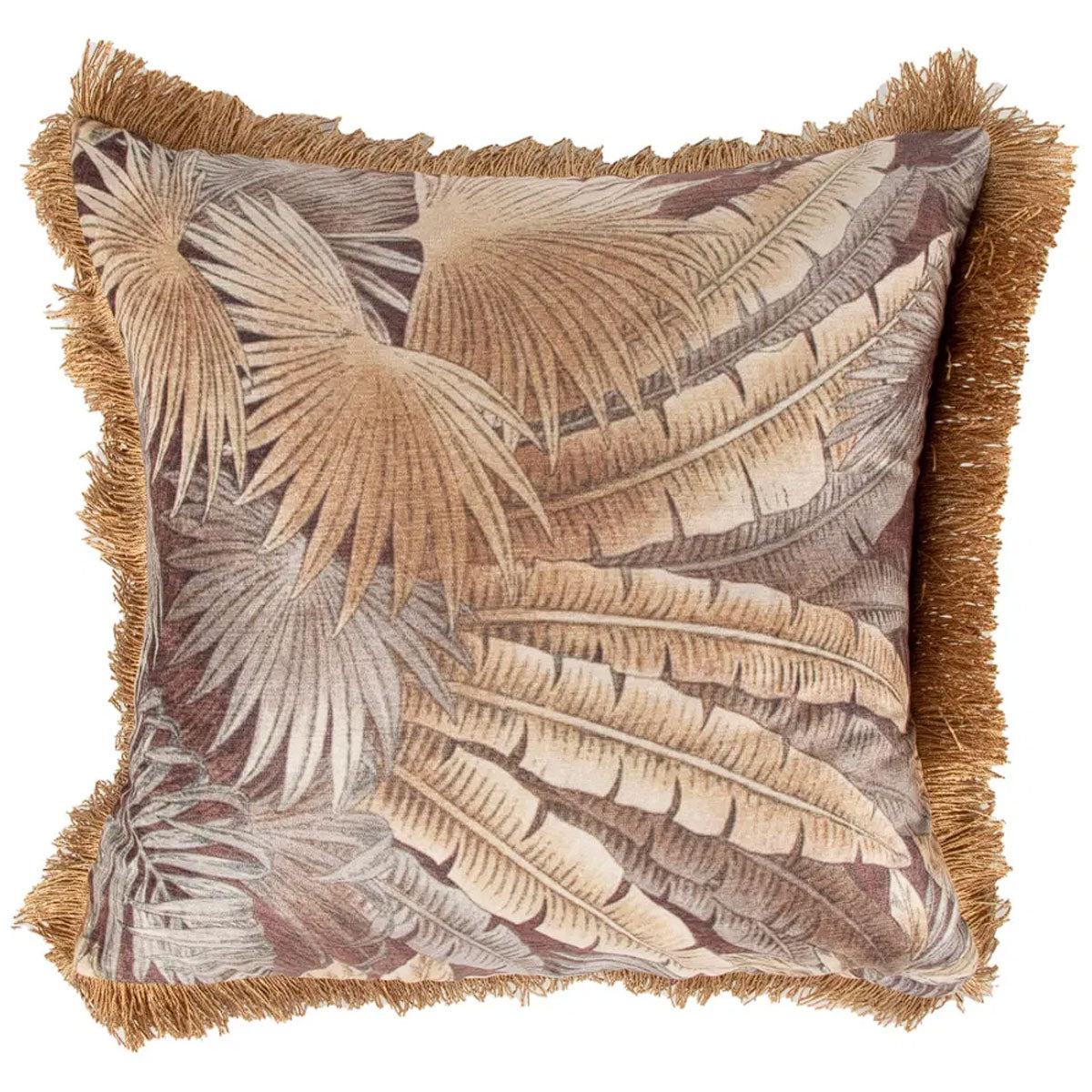 Malini Palmora Choc Cushion