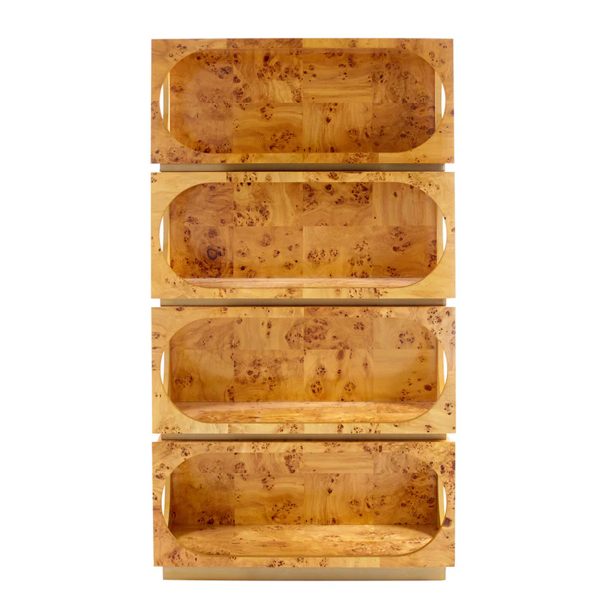 Jonathan Adler Bond Etagere - Burled Mappa