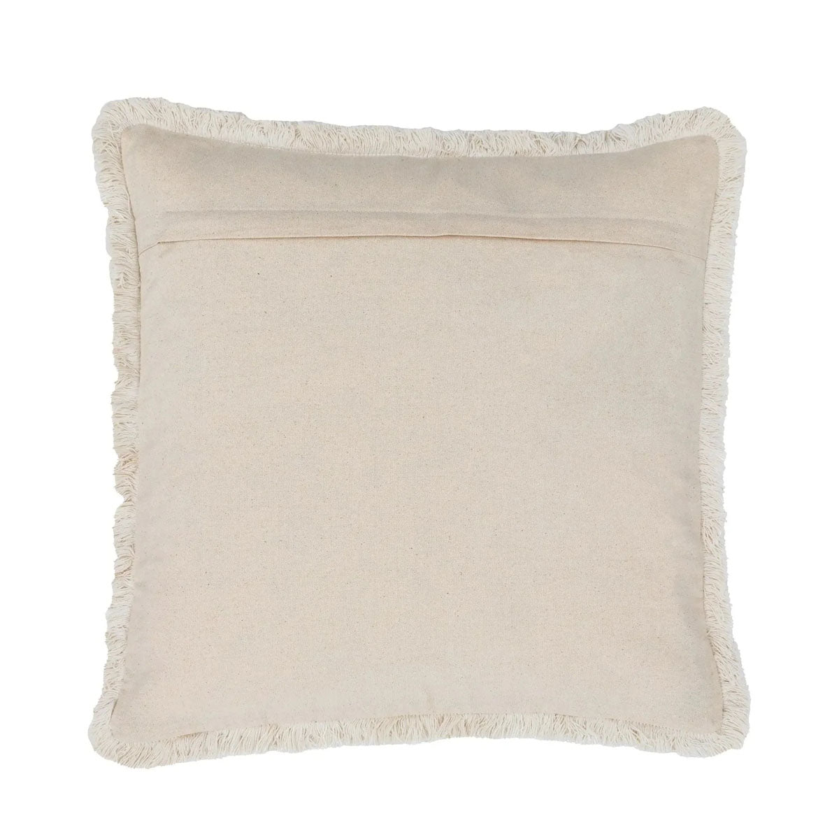 Gallery Direct Woodleigh Fringe Cushion Stone