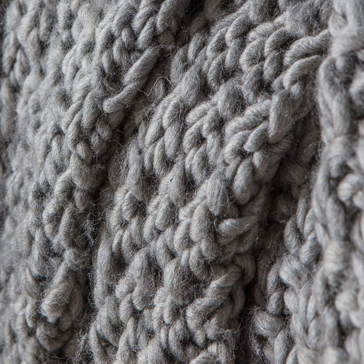 Gallery Direct Moss Chunky Knitted Throw