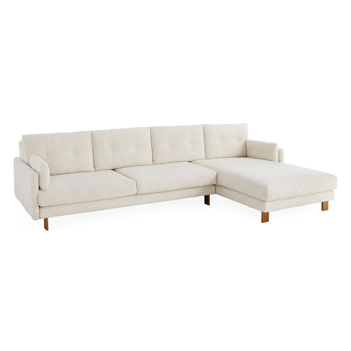Jonathan Adler Malibu Sectional Sofa - Cirrus Powder