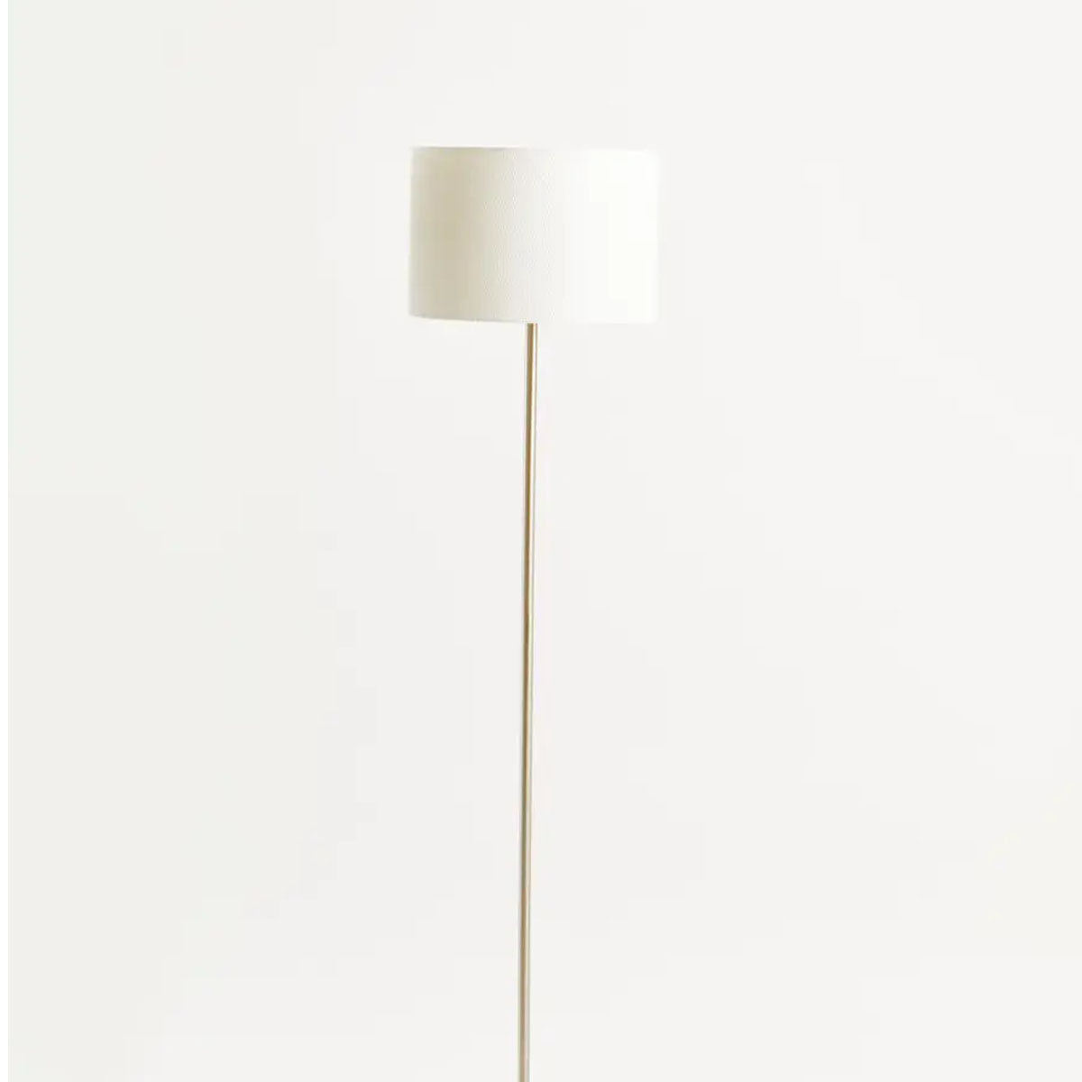 Beaumonde Home Forma Cream Waffle Effect Shade Floor Lamp