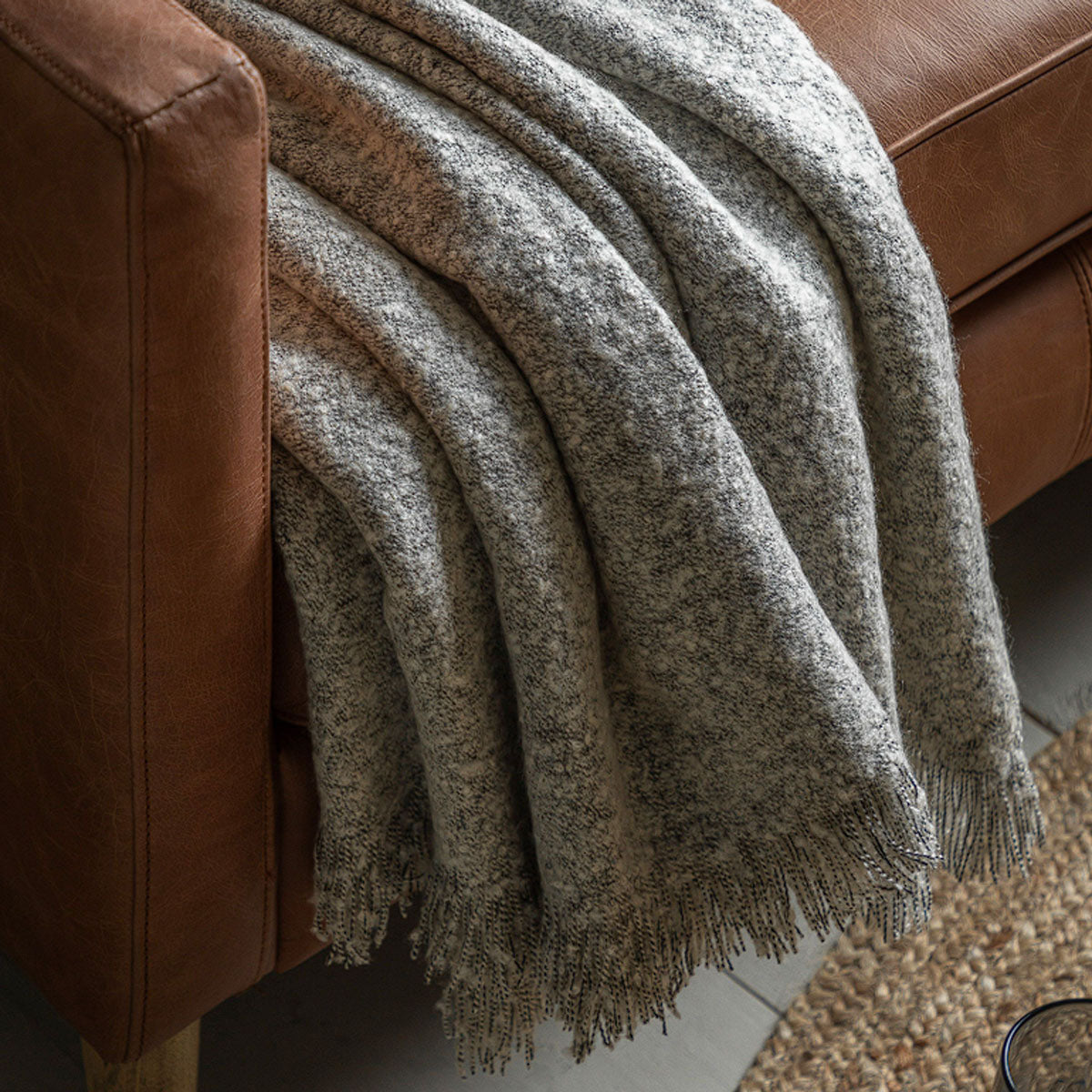 Gallery Direct Melange Acrylic Throw
