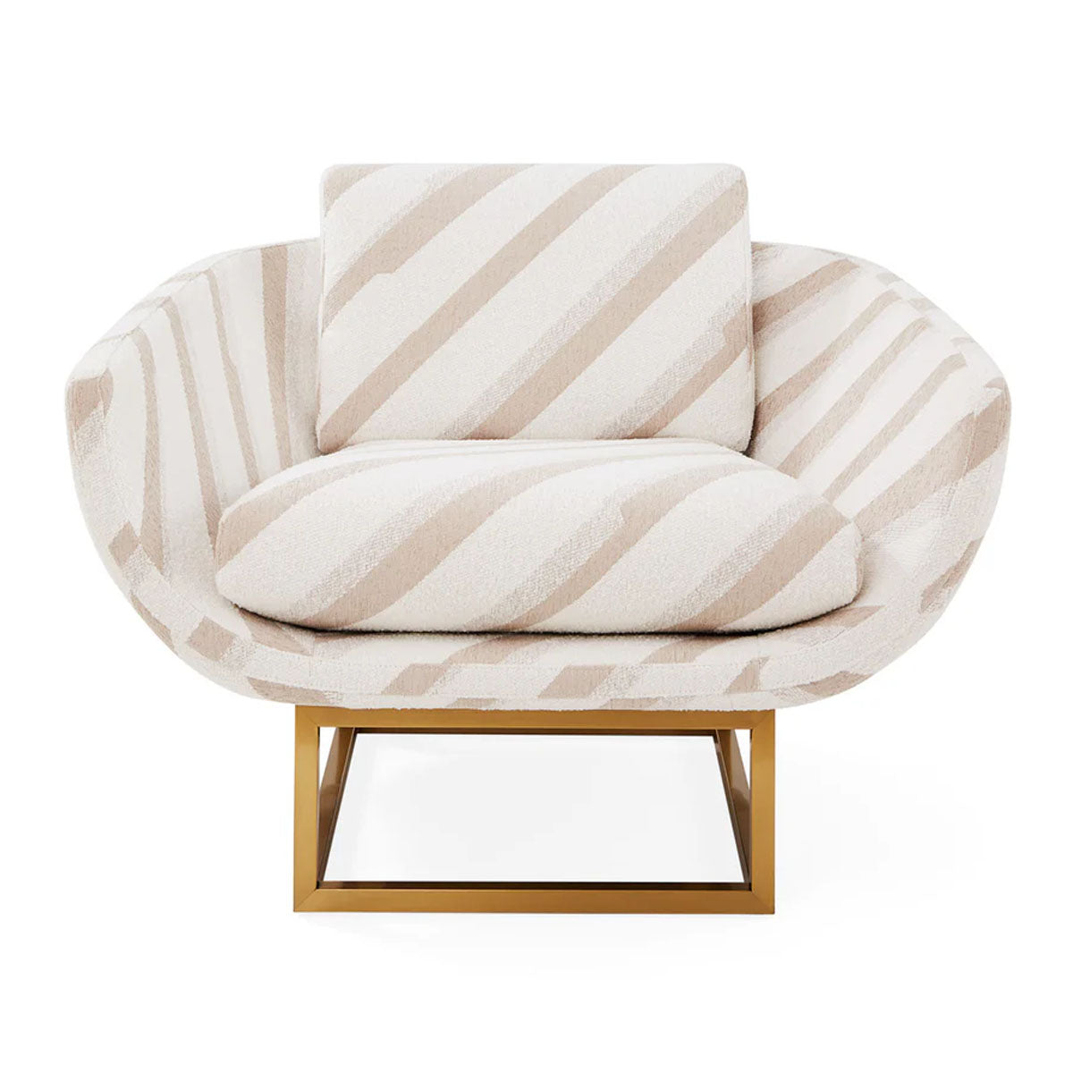 Jonathan Adler Beaumont Lounge Chair - Diagonal Natural