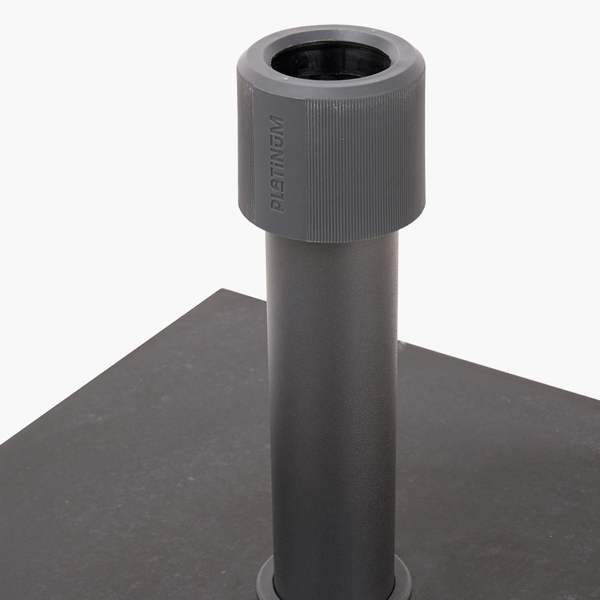 Beau&Co Rome Polished Black Granite 40KG Wheeled Parasol Base