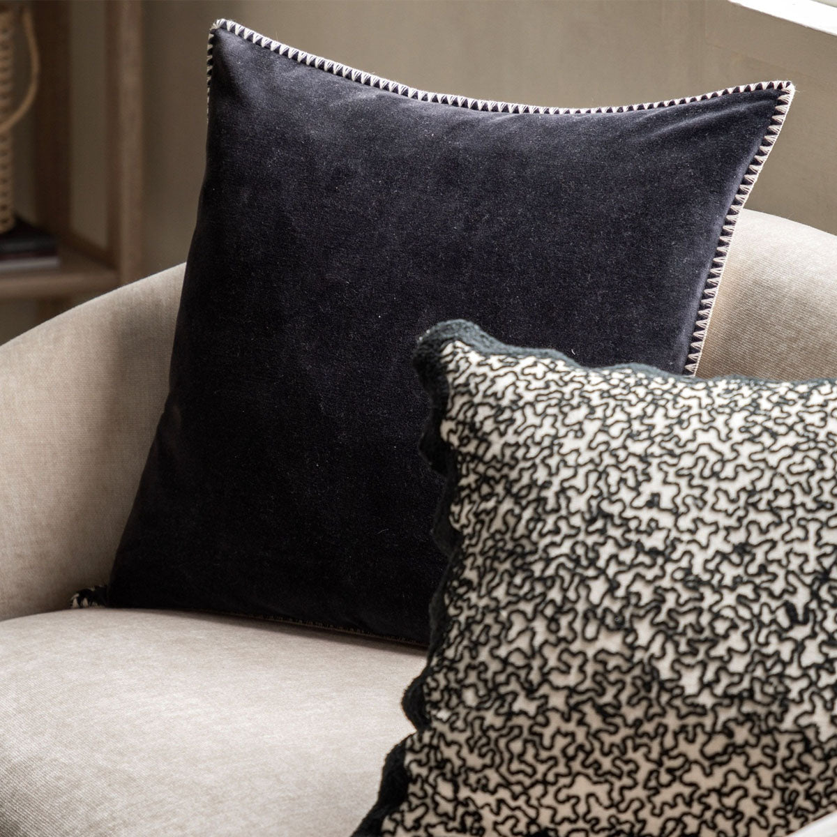 Gallery Direct Nico Velvet Cushion