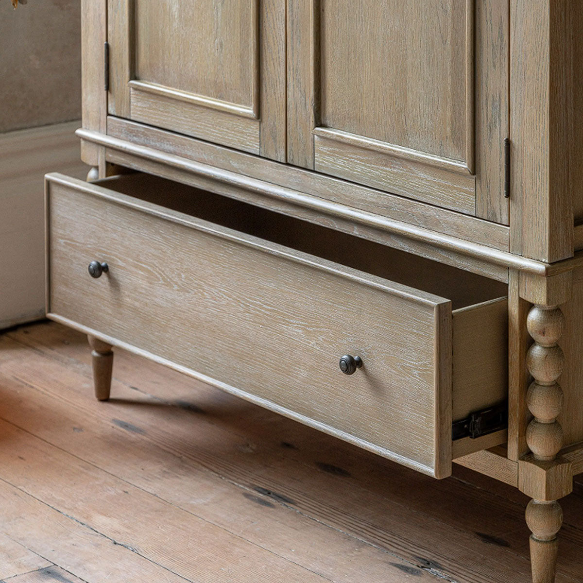 Gallery Direct Artisan 2 Door 1 Drawer Wardrobe