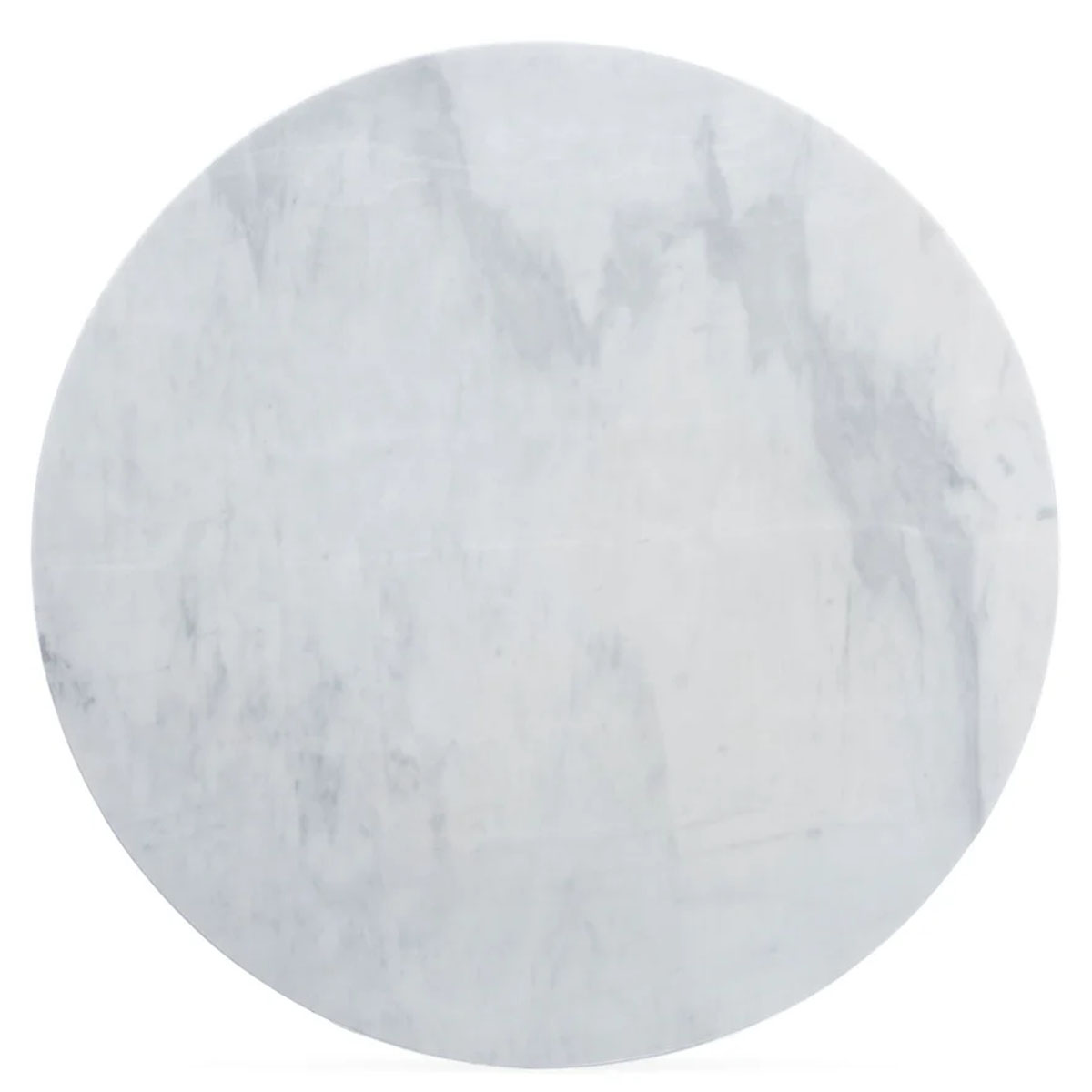 Jonathan Adler Alphaville Dining Table - 44" - Brass/White Marble
