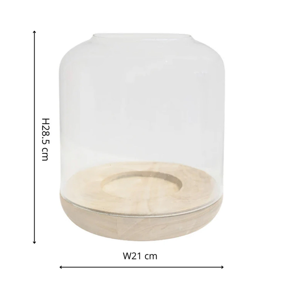 Ivyline Padstow Whitewash Lantern