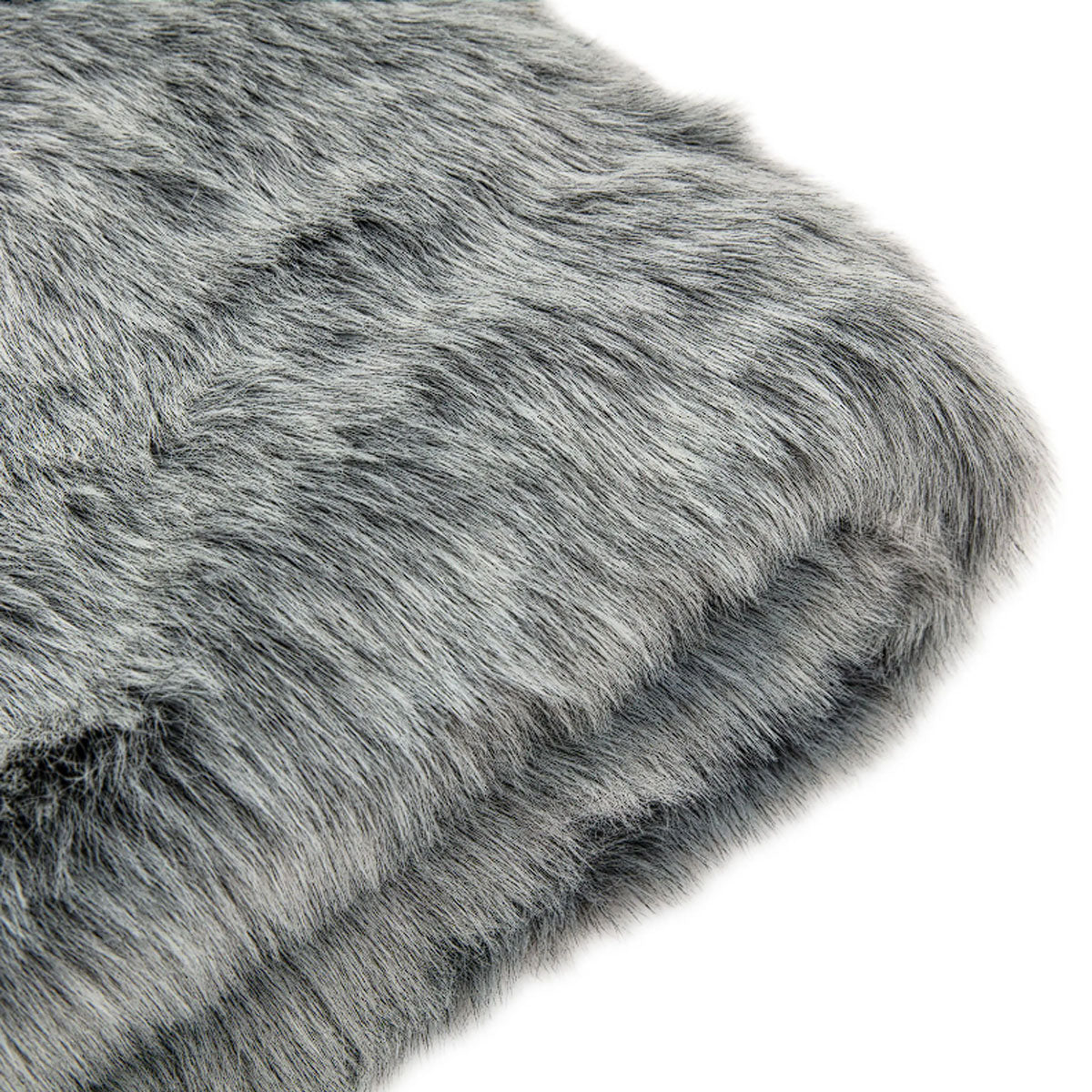 Gallery Direct Alaskan Faux Fur Throw Premium
