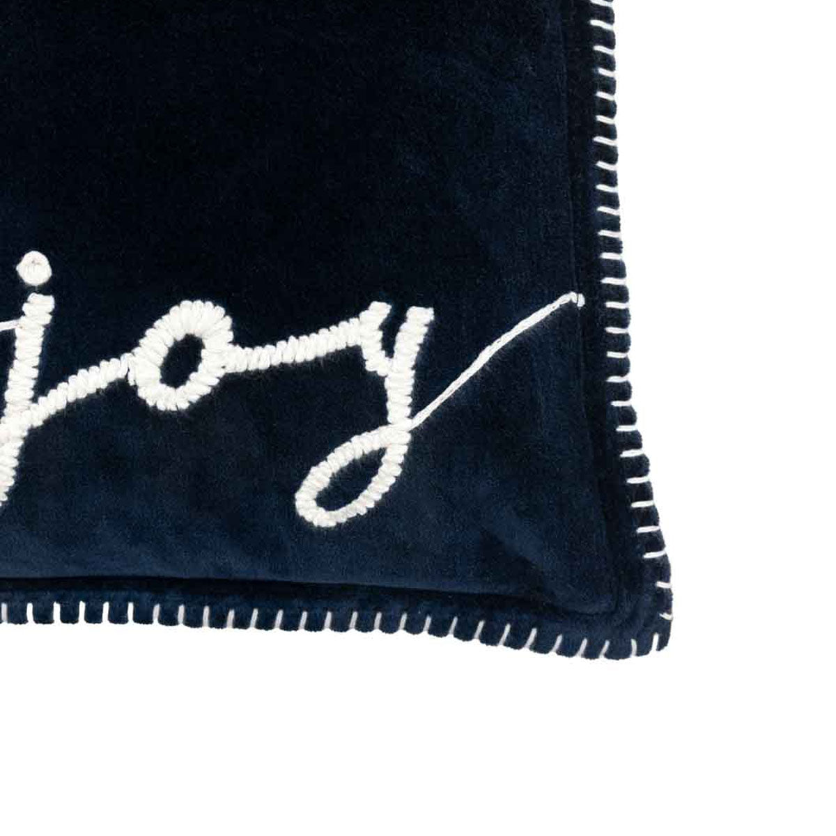 Gallery Direct Merry Midnight Joy Navy Cushion