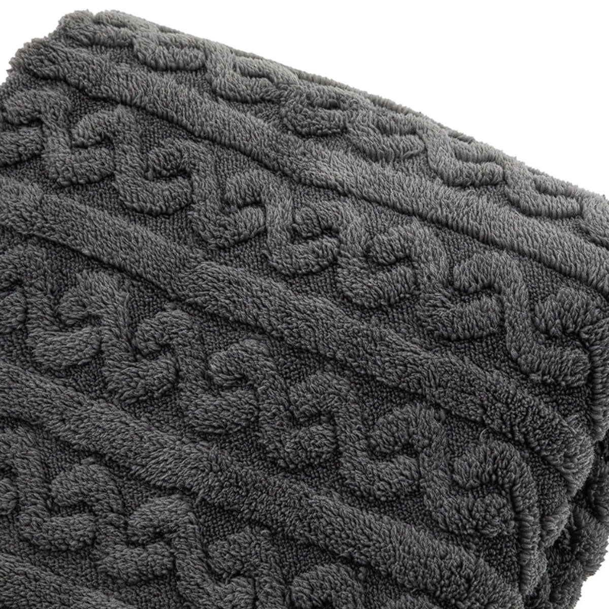 Gallery Direct Textures Twist Knit Grey 130x170cm