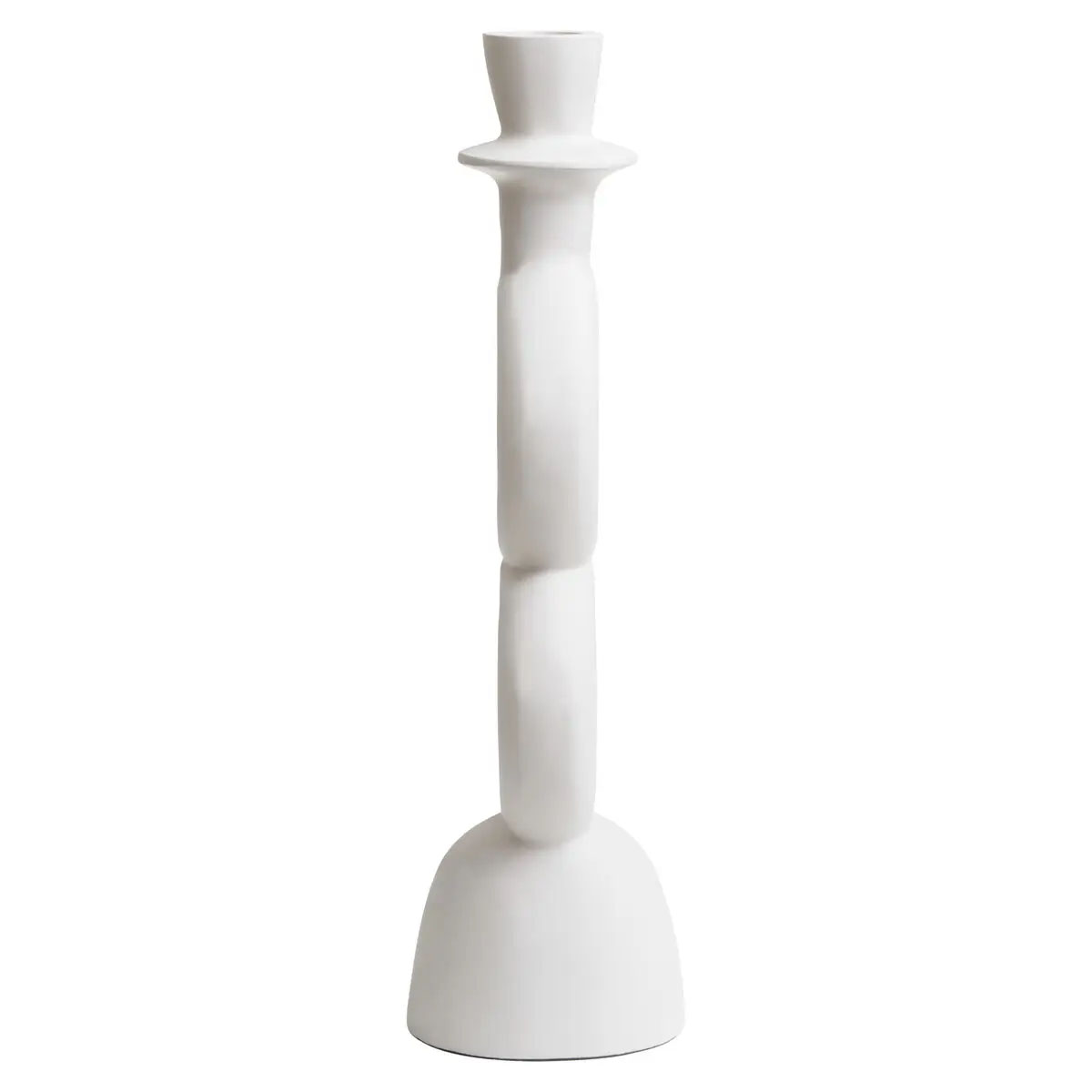 Beaumonde Home Hapax Large Cream Candle Holder