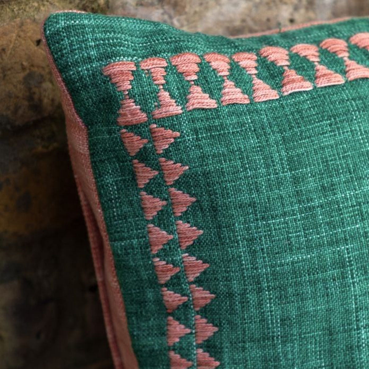 Gallery Direct Kai Embroider Border Cushion