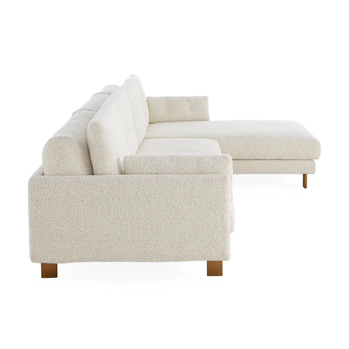 Jonathan Adler Malibu Sectional Sofa - Cirrus Powder