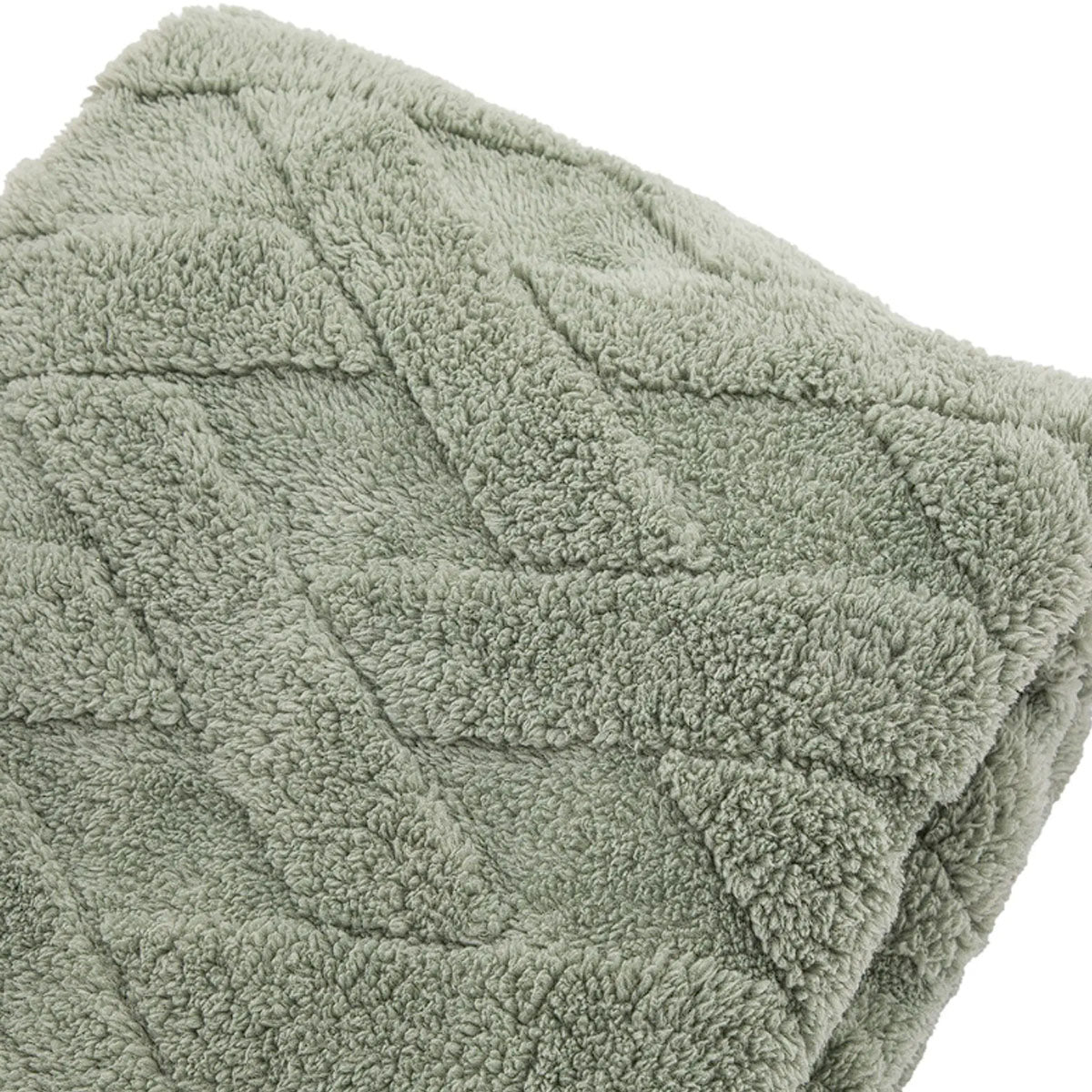 Gallery Direct Textures Cross Knit Aspen Green 130x170cm