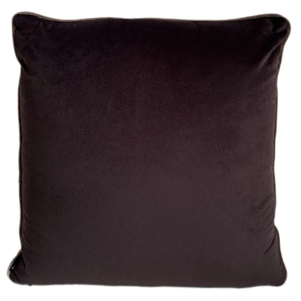 Malini Paul Moneypenny Twofaced Orange/Choc Cushion