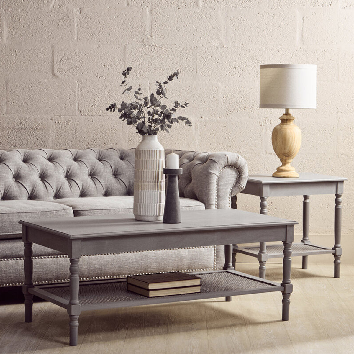 Beaumonde Home Heritage Slate Grey Coffee Table
