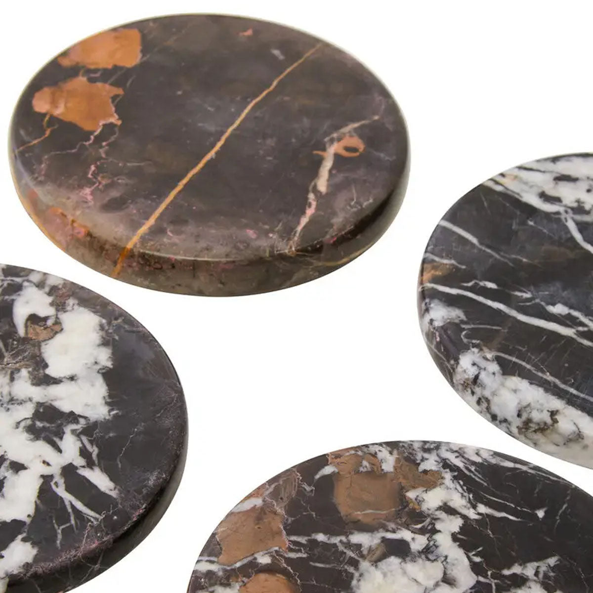 Beaumonde Home Salmo Set of 4 Marble Coasters