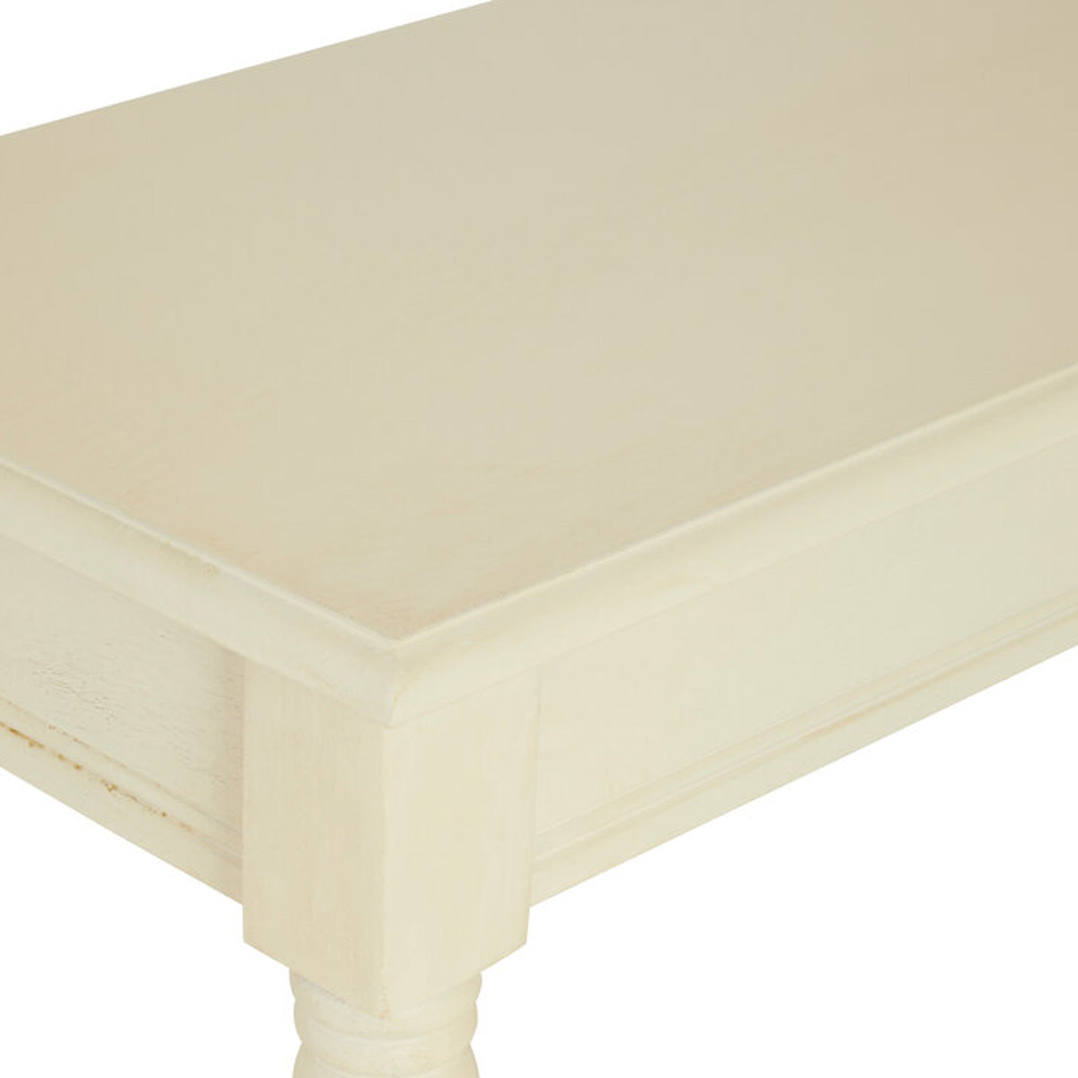 Beaumonde Home Heritage Antique White Console Table