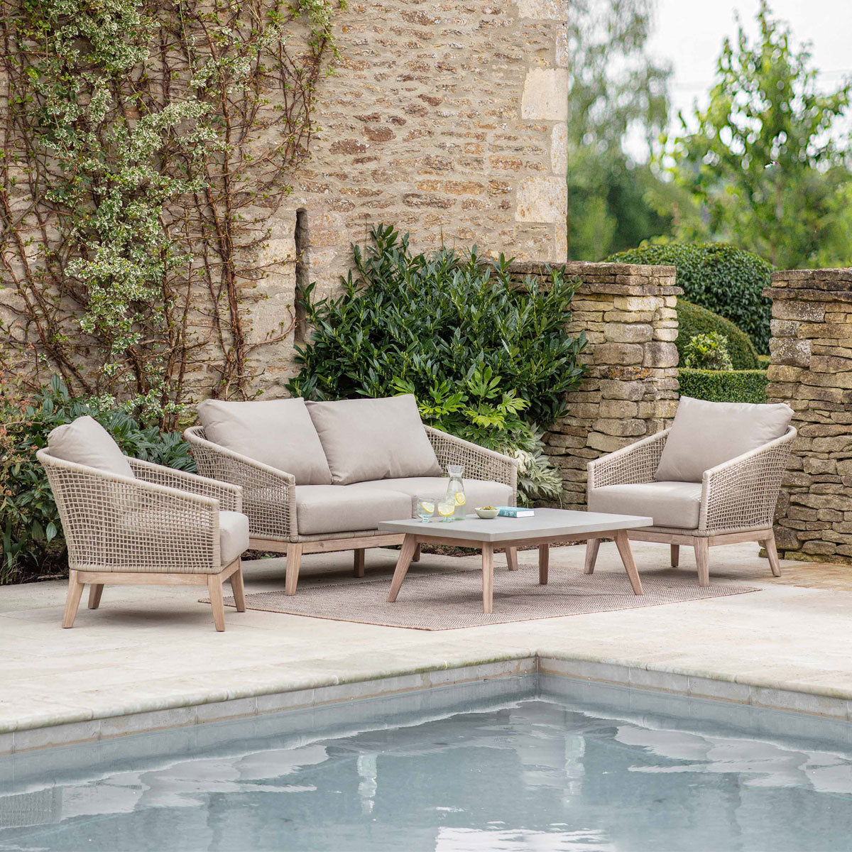 Garden Trading Lynton 2 Seater Sofa Set
