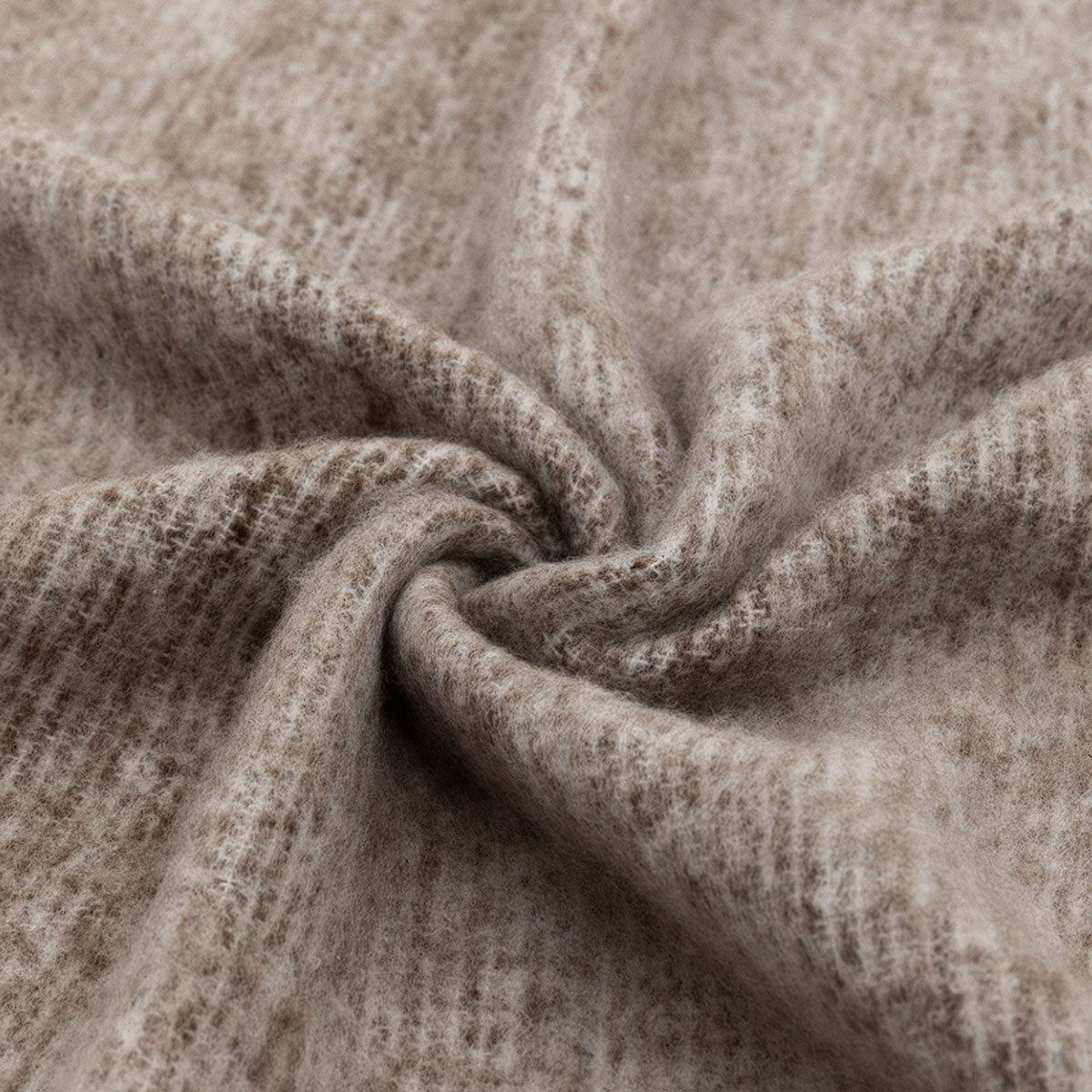 Gallery Direct Faux Mohair Fringe Throw
