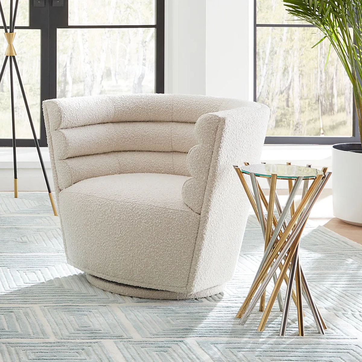 Jonathan Adler Electrum Accent Table