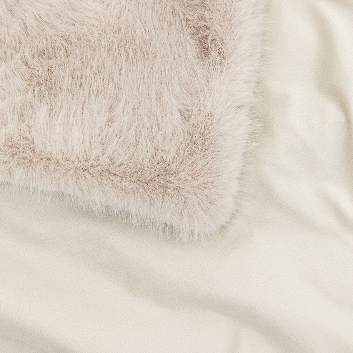 Gallery Direct Maple Faux Fur Throw