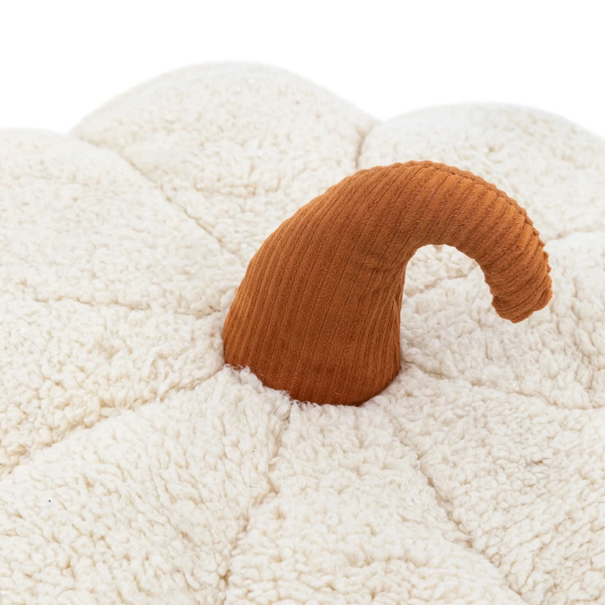 Gallery Direct Boucle Pumpkin Super Soft Floor Cushion