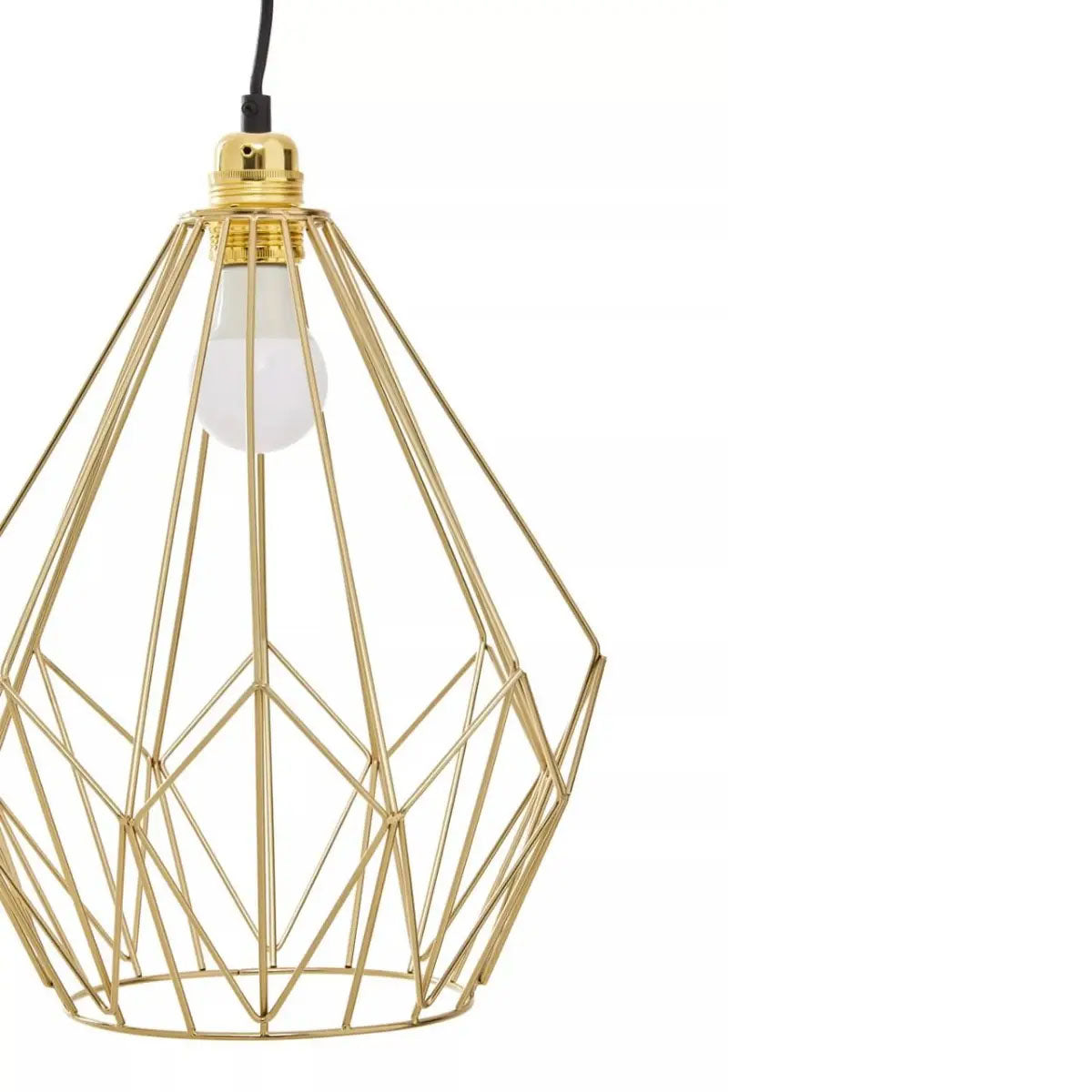 Beaumonde Home Wyra Champagne Gold Frame Pendant light